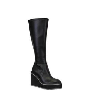 Naked Feet Black Heeled Boots